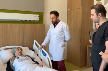 20 kiloluk tümör başarıyla çıkarıldı