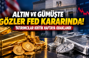 Altın ve gümüşte gözler Fed kararında! Yatırımcılar kritik haftaya odaklandı
