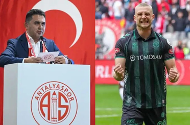 Antalyaspor Başkanı Açıkladı: Kramer Transferi Bitti!