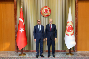 Başkan Altay’dan TBMM Başkanı Kurtulmuş’a ziyaret
