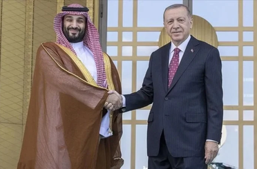 Cumhurbaşkanı Erdoğan, Prens Muhammed Bin Selman ile görüştü