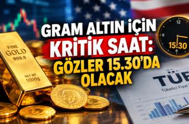 Gram altın için kritik saat: Gözler 15.30'da olacak