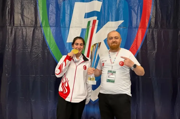 İtalya’da bayrağımız zirvede! Milli sporcu dünya şampiyonu oldu