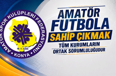 Konya ASKF’den TFF’ye tepki: “Amatör futbolun geleceği tehlikede”