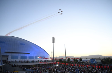 Konya Bilim Festivali’ne Türk Yıldızları Damga Vurdu! Başkan Altay Gösteriyi Vatandaşlarla Birlikte İzledi