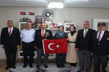 Konya Büyükşehir Belediyesi’nden Gazilere anlamlı ziyaret