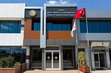Konya Sıhhi Tesisat ve Kaloriferciler Odası Artık Yeni Hizmet Binasında
