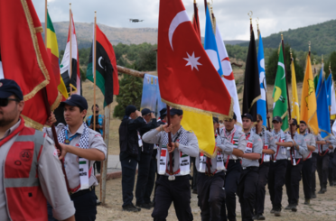 Konya’da 16 ülkeden 2 bin izci dostluk kampında buluştu