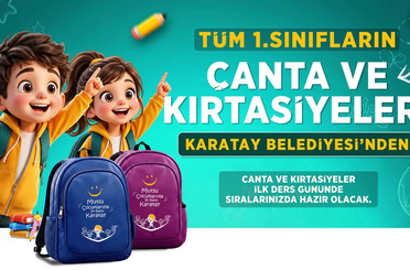 Konya'da 9 bin öğrenciye çanta ve kırtasiye seti verilecek!