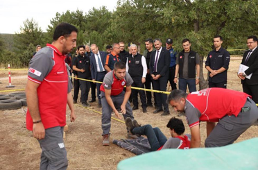 Konya’da AFAD akredite ekipler için bölgesel kamp başladı