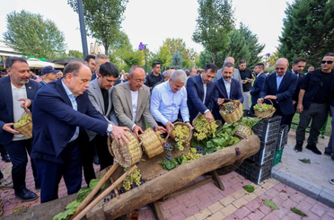 Konya’da Meram’ın eski bağ bozumu geleneği yeniden yaşatıldı