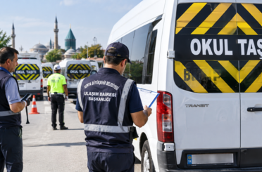 Konya’da okul servisleri yeni eğitim yılı öncesi denetimde