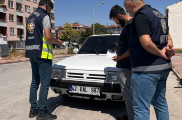 Konya’da sokak ortasında driftin cezası ağır oldu