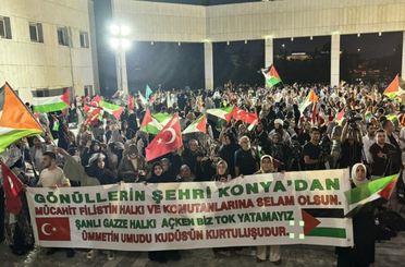 Konya'dan Güçlü Filistin Çağrısı: "Hedefimiz Batı Şeria ve Gazze"