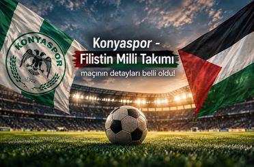 Konyaspor - Filistin Milli Takımı maçının detayları belli oldu! Biletler ücretsiz
