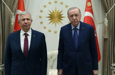 Külliye’de dikkat çeken görüşme: Erdoğan, Mansur Yavaş’ı kabul etti