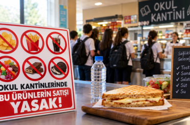 Okul kantinlerinde yeni dönem: Cips, kızartma ve asitli içeceklere yasak