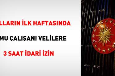 Okulların ilk haftasında velilere idari izin! Kamu çalışanı ebeveynlere 3 saate kadar izin