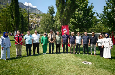Şehit yakınları ve gaziler gönül sofrasında buluştu