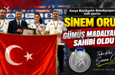 Sinem Oruç’tan gümüş madalya!