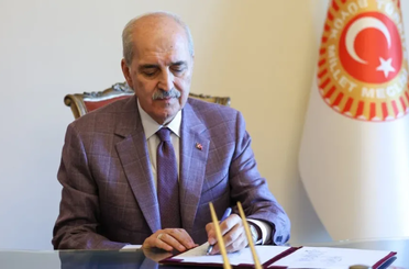 TBMM Başkanı Kurtulmuş, "Terörsüz Türkiye" teklifini imzaladı