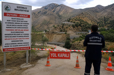 Üzümlü’de heyelan alarmı: Vatandaşlara acil tahliye uyarısı