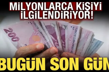 Vergi borcu olanlar dikkat! 72 aya kadar taksit fırsatında son gün