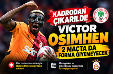 Victor Osimhen kadrodan çıkarıldı! Nijerya'nın 2 maçında forma giyemeyeceği duyuruldu