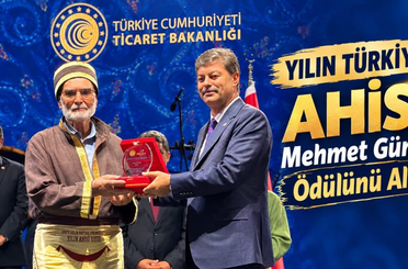 Yılın Türkiye Ahisi Mehmet Güneş,  Ödülünü Aldı