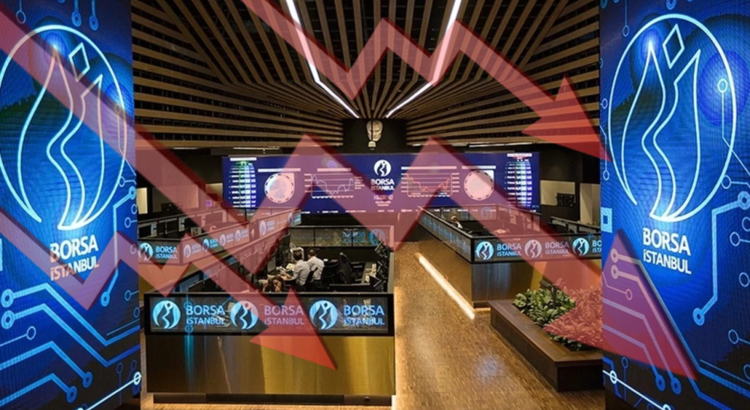 Borsa haftanın son işlem gününe düşüşle başladı